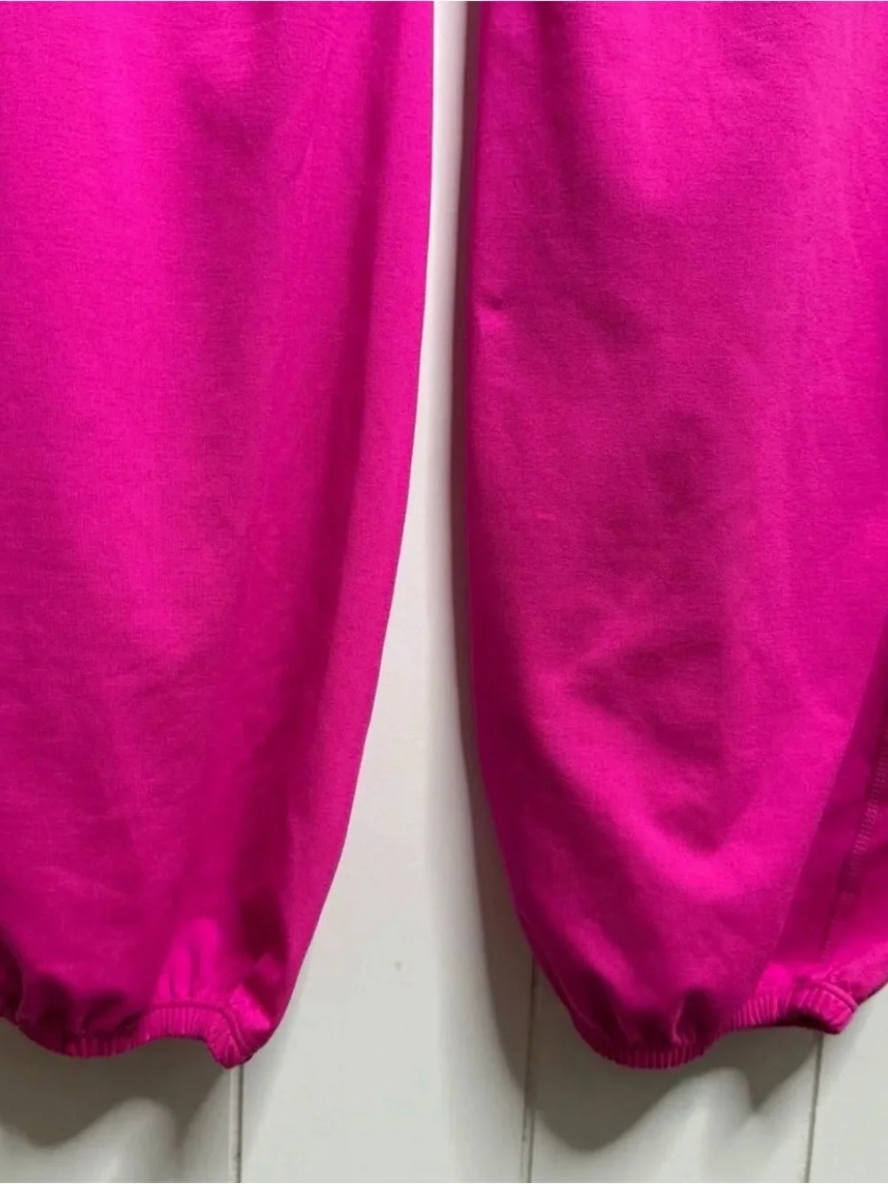 FP Movement by Free People Bright Hot Pink Racerback Jumpsuit